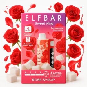 ELFBAR SWEETKING Rose Syrup