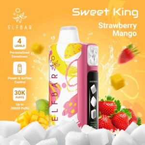 ELFBAR SWEETKING Strawberry Mango 30000 Puffs Disposable Vape