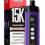 Al Fakher Crown Bar 15000 Ice Adjust Disposable Vape Mixed Berry
