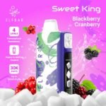 ELFBAR SWEETKING Blackberry Cranberry 30000 Puffs Disposable Vape