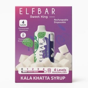 ELFBAR SWEETKING Kala Khatta Syrup 30000 Puffs High-Performance Disposable Vape – Malaysia Original