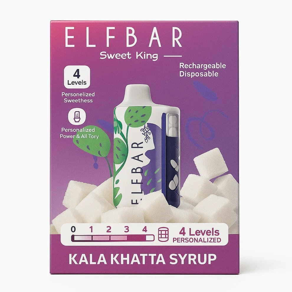 kala_khatta ELFBAR SWEETKING Kala Khatta Syrup 30000 Puffs High-Performance Disposable Vape – Malaysia Original
