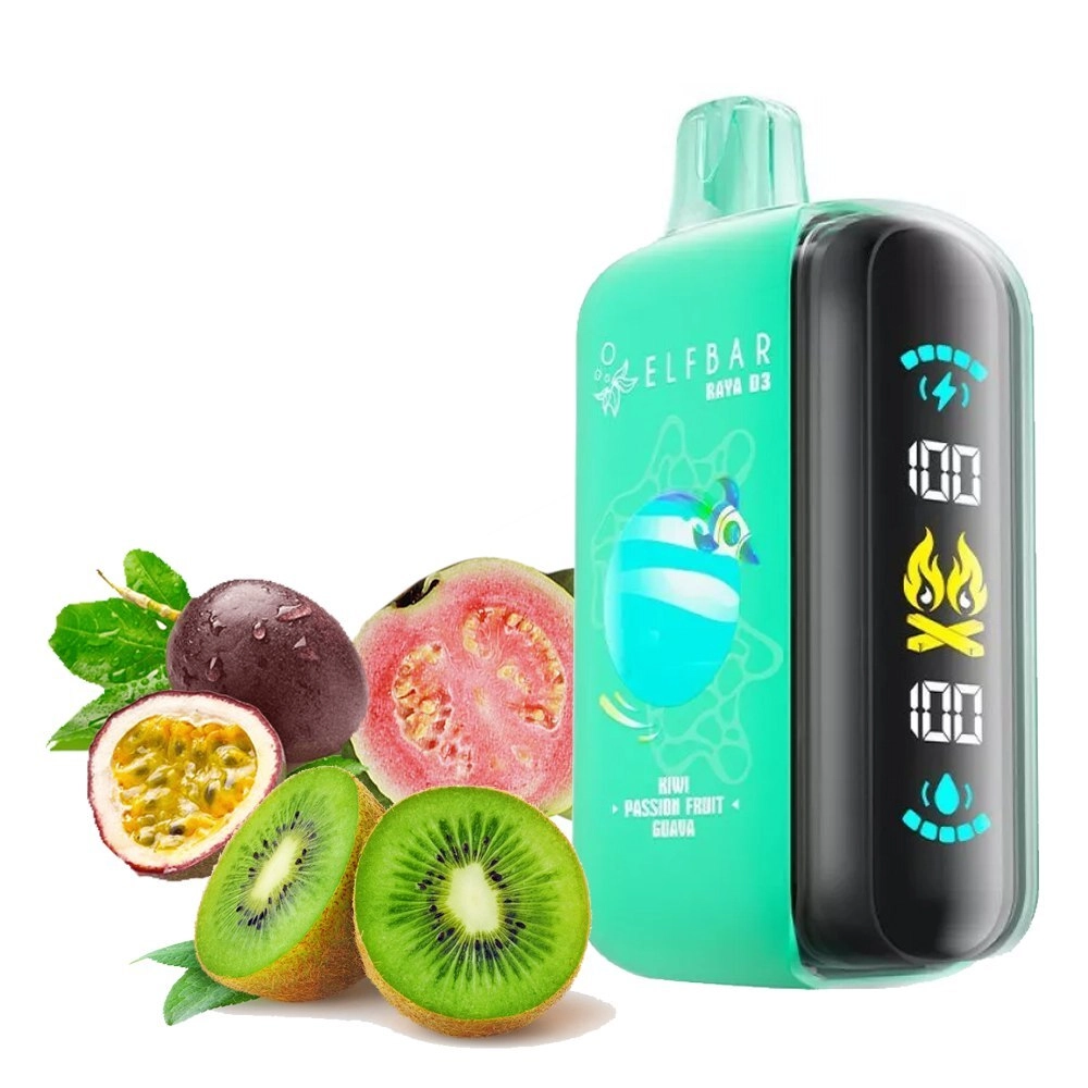 Elfbar D3 25000 Kiwi Passion Fruit Guava