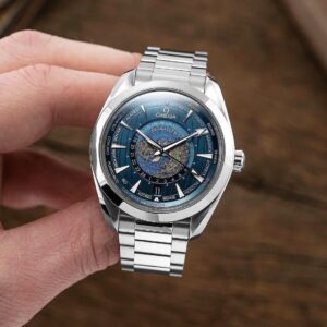OMEGA Aqua Terra Co-Axial Chronometer WORLDTIMER First Copy Watch For Men