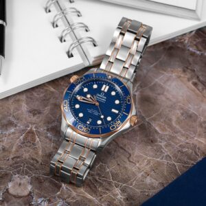 OMEGA Seamaster Diver 300M Blue Dial First Copy Watch For Men