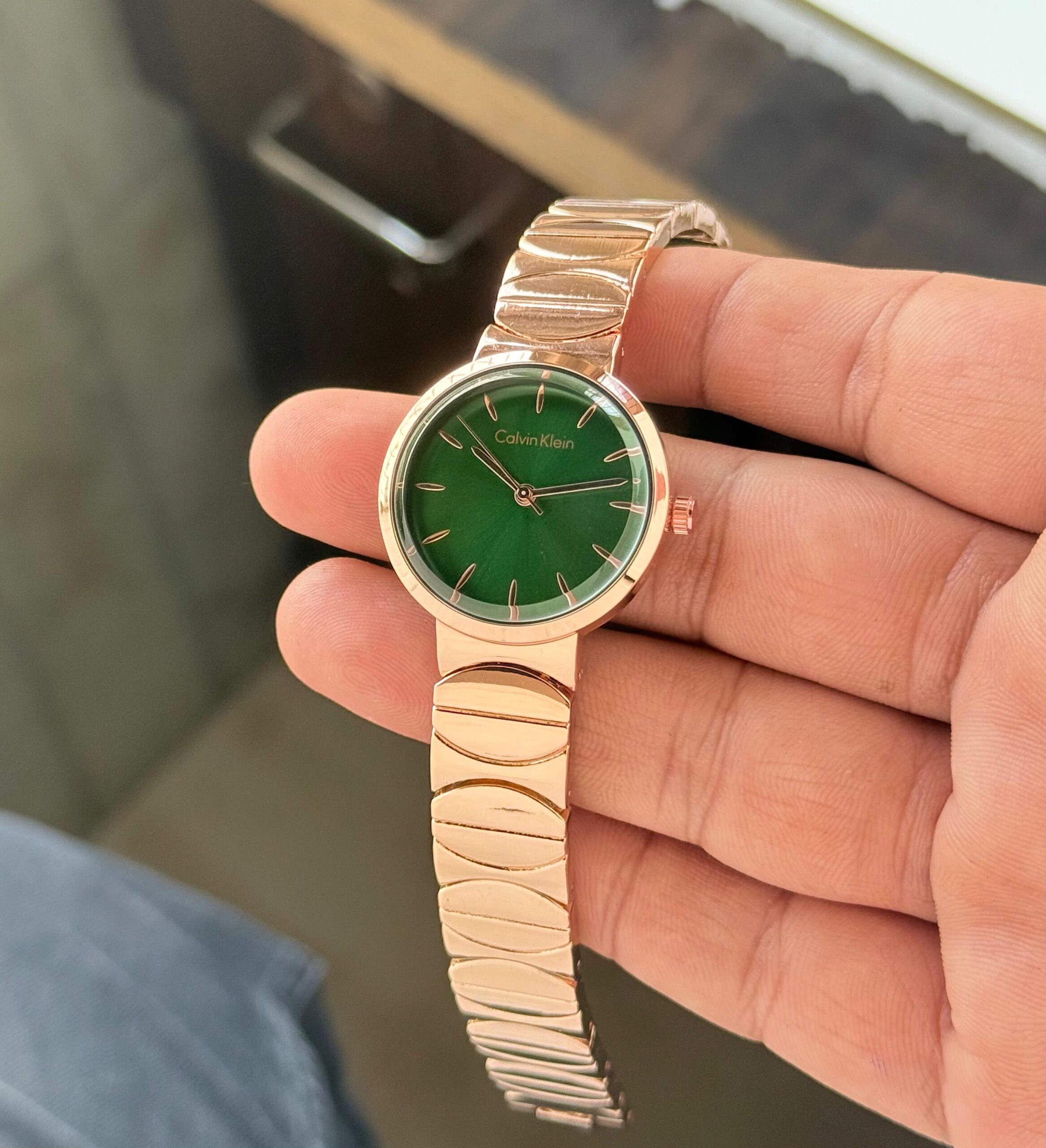 Calvin Klein Women Rosegold Premium First Copy Watch